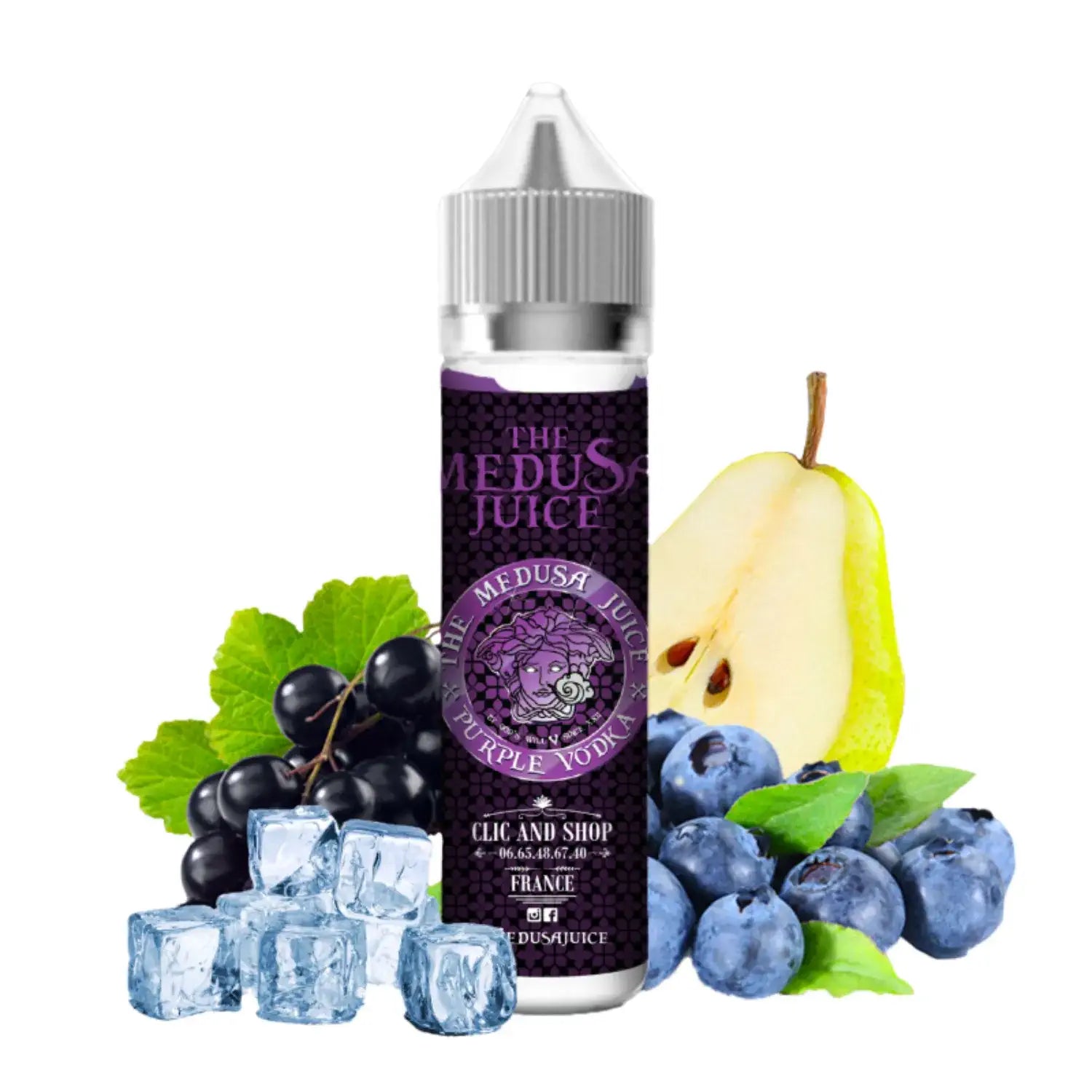 Purple Vodka THE MEDUSA JUICE